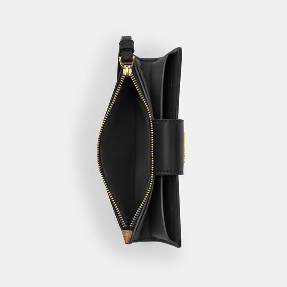 Coach Phone Wallet In Signature Canvas - Picture 2 of 7